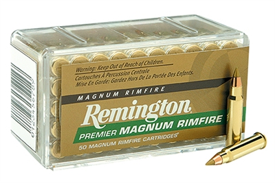 REMINGTON PREMIER 22MAG 33GR VMAX