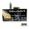 SELLIER & BELLOT 9MM LUGER  115GR FMJ BRASS CASING 50 ROUND BOX