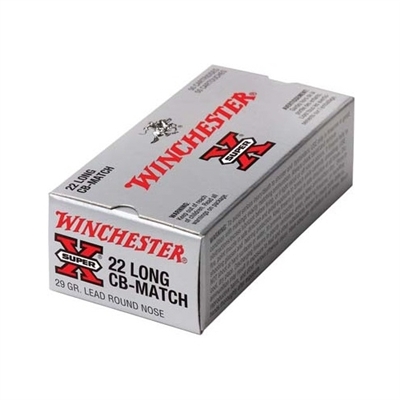 WINCHESTER 22 LONG 50 RND BOX 29GR 770FPS CB-MATCH LRN * NO LIMITS* FAST SHIPPING