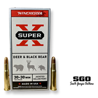WINCHESTER SUPER X 30-30 WIN 150 GRAIN JHP 2390 FPS 20 ROUND BOX