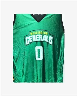 Washington Generals #0 - Harlem Globetrotters Iconic Replica Jersey