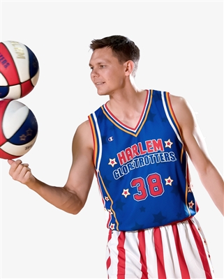 Smoove #38 - Harlem Globetrotters Iconic Replica Jersey by Champion