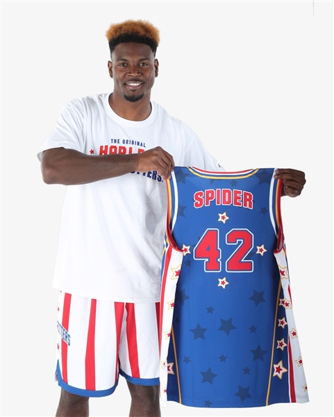 Spider #42 - Harlem Globetrotters Iconic Replica Jersey by Champion
