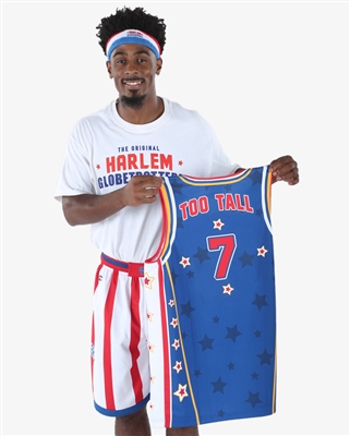 Too Tall #7 - Harlem Globetrotters Iconic Replica Jersey by Champion