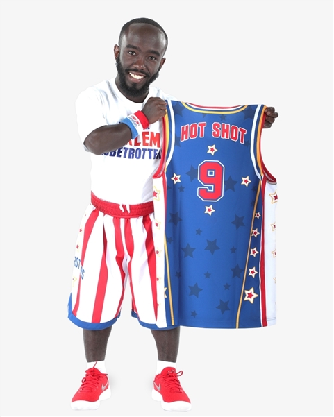 Hot Shot #9 - Harlem Globetrotters Iconic Replica Jersey by Champion