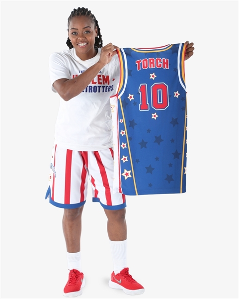 Torch #10 - Harlem Globetrotters Iconic Replica Jersey by Champion