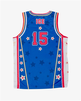 Ice #15 - Harlem Globetrotters Iconic Replica Jersey by Champion