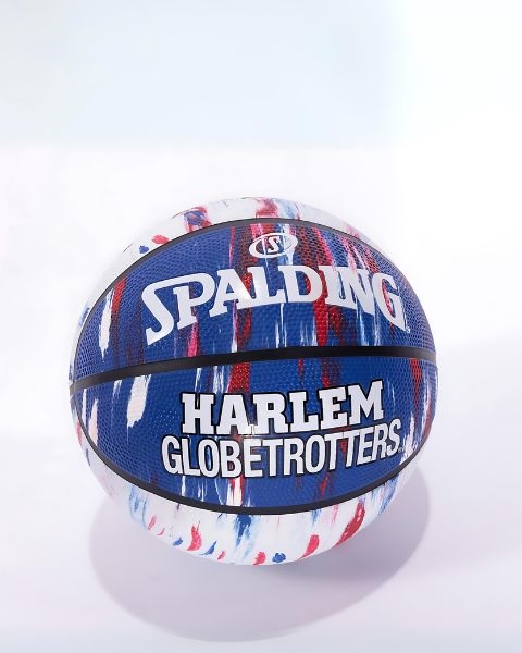 Spalding x Harlem Globetrotters Marble Basketball
