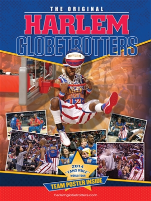 2014 HARLEM GLOBETROTTERS YEARBOOK/PROGRAM