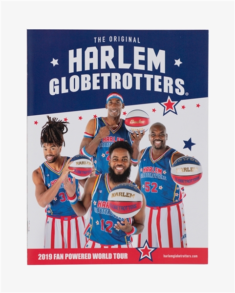 2019 Harlem Globetrotters - Fan Powered World Tour Program / Yearbook