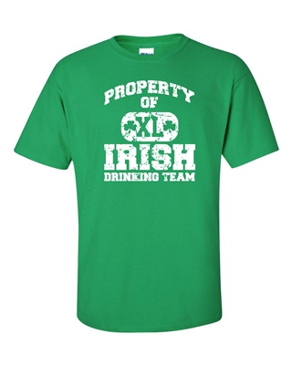 Property of Irish Drinking Team St. Patrick's Day Men's T-Shirt (1046)