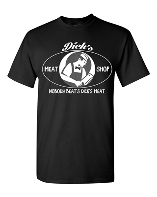 Dick's Meat Shop Men's T-Shirt (1616)