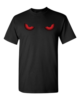 Red Eyes Halloween Men's T-Shirt (1680)