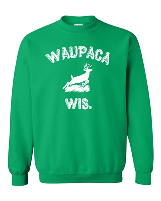 Waupaca WIS Stranger Things Unisex Crew Sweatshirt (1728)