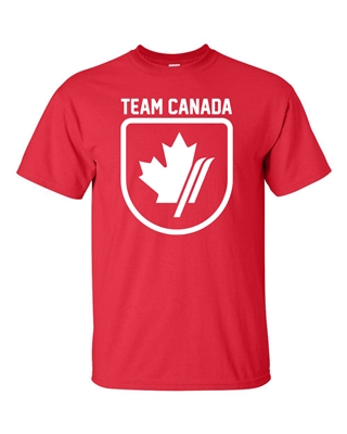 Team Canada Skiing Men's T-Shirt (1741)