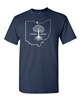 State of Ohio Strong Roots Men's T-Shirt (905)