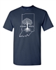 State of Indiana Strong Roots Men's T-Shirt (911)
