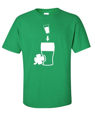 Irish Car Bomb Drink St. Patrick's Day Unisex T-Shirt (46)