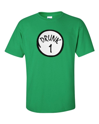 Round Drunk 1 Men's T-Shirt (89)