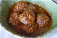 Tuscan Red sauce with Meatballs