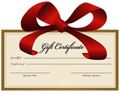 Toothpaste 2 Go Gift Certificate