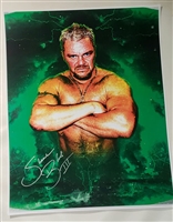 SHANE DOUGLAS signed 11x14 poster -Icons convention exclusive-