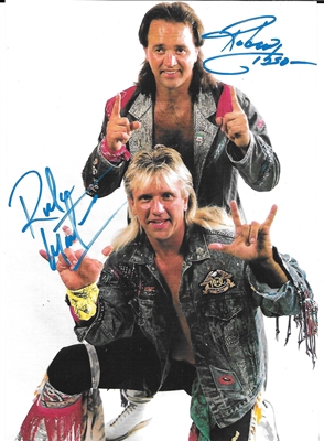 THE ROCK & ROLL EXPRESS signed photo