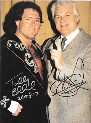 TULLY BLANCHARD & JJ DILLON signed photo