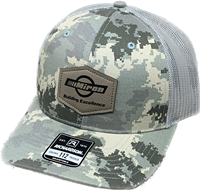 Richardson - Patterned Snapback Trucker Cap