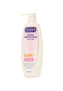 Eden Extra Whitening Body Milk 500ml