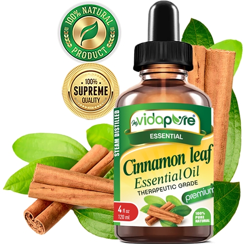 Cinnamon Leaf Essential Oil Organic myVidaPure