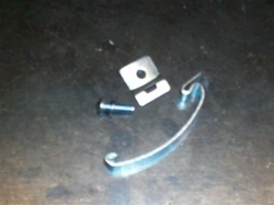 Delco distributor clip cap spring and bracket