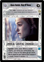 Star Wars CCG (SWCCG) Queen Amidala, Ruler of Naboo (AI)