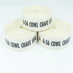 1/16-inch Thick Cotton Webbing Cowl Chafe Seal - 1" x 15' | Brown Aircraft Supply