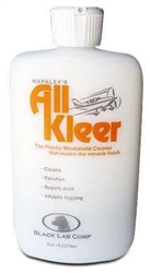 All Kleer Plastic Windshield Cleaner & Polish for Small Planes | Brown Aircraft Supply