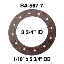 BA-567-7 .Fuel Boost Pump Gasket (AMS C-6183 Class 1)