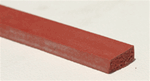 1/4"x3/8"x9' Medium Density Silicone Sponge - Cork & Rubber Sheets | Brown Aircraft Supply