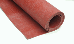 1/8-inch Textured Silicone Engine Baffle - 36" x 40" (Red) | Brown Aircraft Supply