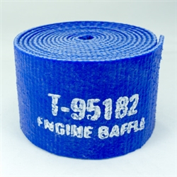 1/8" x 3" x 9' Silicone Engine Baffle (Textured Finish) Blue | Brown Aircraft Supply