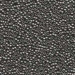 kelliesbeadboutique.com | 11/0 Matte Gunmetal Miyuki Seed Beads