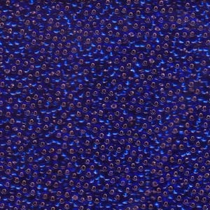 11/0 Matte S/L Cobalt Miyuki Seed Beads