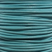 kelliesbeadboutique.com | Turquoise Round Leather Cording