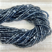 CzechMates Montana Blue Tile Bead 6mm