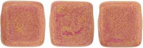 kelliesbeadboutique.com | CzechMates Pacifica Watermelon Tile Bead 6mm