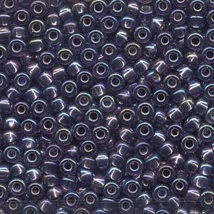 kelliesbeadboutique.com | 6/0 Miyuki Silverlined Amethyst AB Seed Beads