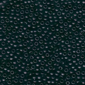 8/0 Black Opaque  Miyuki Seed Beads