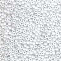 8/0 Opaque White Miyuki Seed Beads