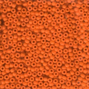 8/0 Opaque Orange Miyuki Seed Beads