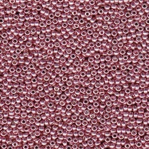 8/0 Duracoat Galvanized Dk Coral Miyuki Seed Beads
