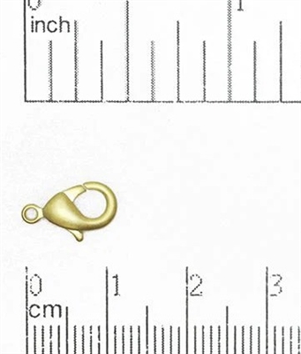 kelliesbeadboutique.com | 15mm x 9mm Lobster Clasps - Hamilton Gold